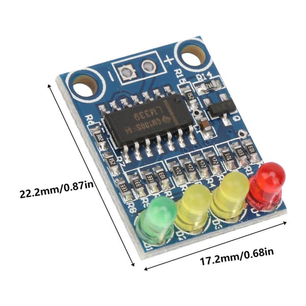 12V batterinivåindikator modul, lågspänningstestare, LED-display för bil, husbil, solsystem