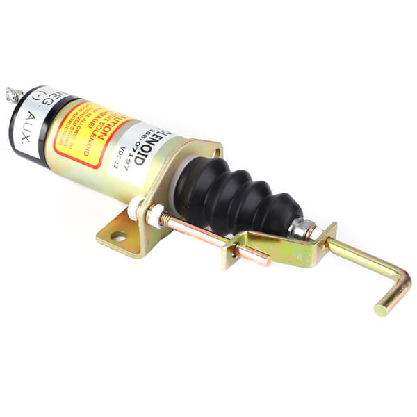 12V Bränslestopp Solenoidventil SA-3405T 366-07197 För Byte av Generator Motor
