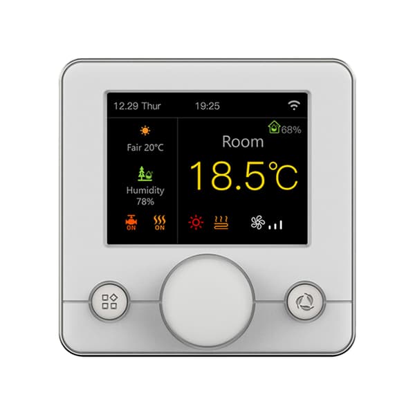 Smart WiFi Termostat, RGB LCD Touch Display, Elektrisk Varmeprogrammerbar Controller til Hjemmet