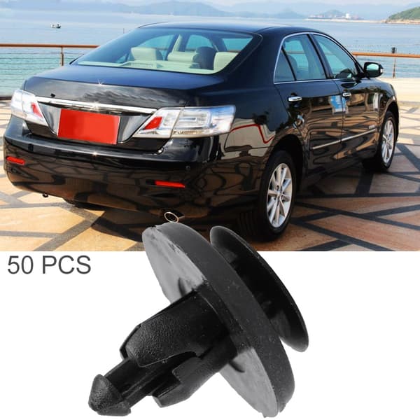 50 st Toyota 90467-07166 Trycktyp Stötfångare Stänkskärmsfoder Fästklämmor
