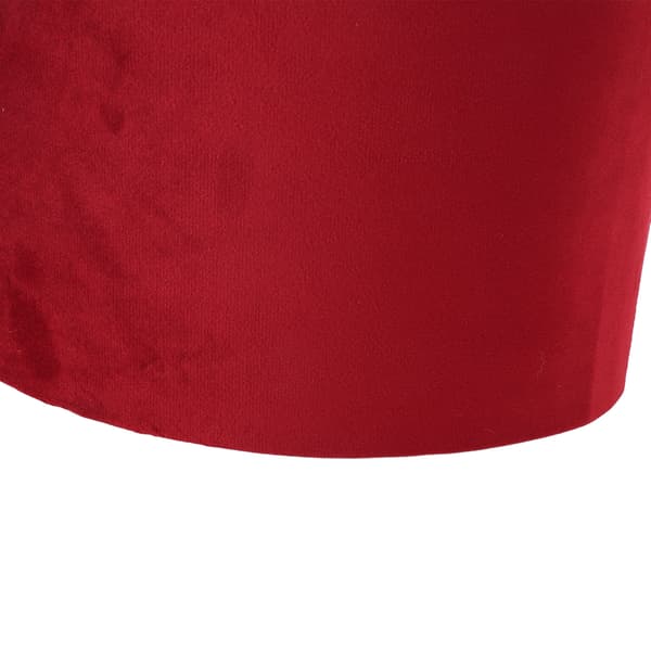 Bourgogne Oval Tyg Lampskärm E27 E14 Passar Bordsgolvlampa Modernt Skydd