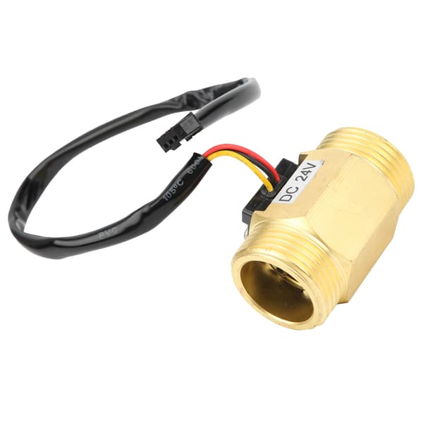 Hall flödesmätare strömbrytare G1\" vattenflödessensor DC24V 2-50L/Min