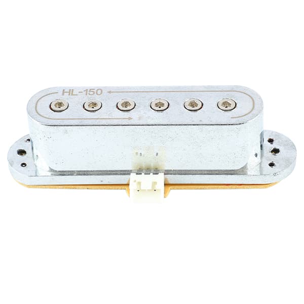 3 st elgitarr-pickuper 48 50 52 mm passiv design enkelspole lågbrusig silver gitarr-pickup-set