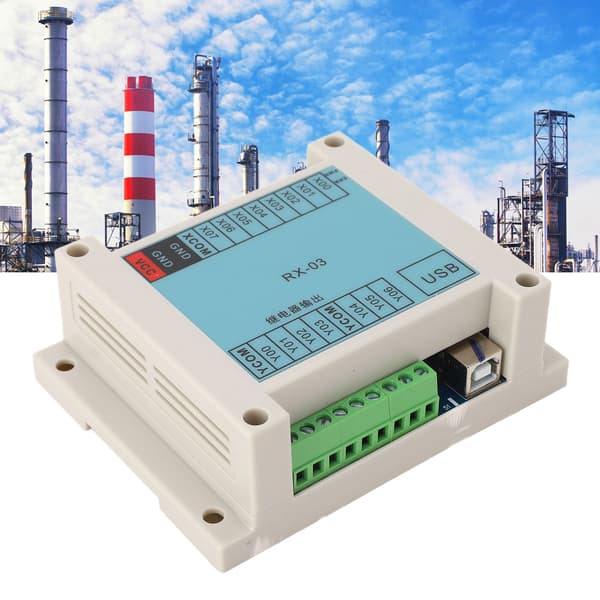 Programmerbar logikcontroller 8 indgange 7 udgange Computer Telefon Programmering Industriel kontrolkort 12-24V