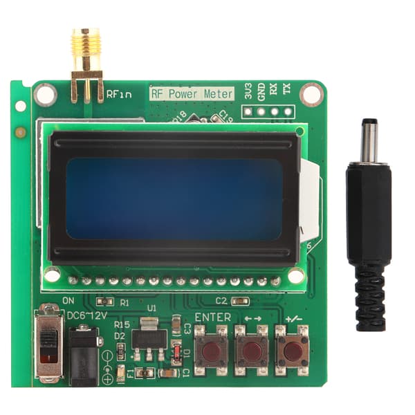 RF-effektmåler Digital Display Signal Dæmpningstestermodul 1M-8G