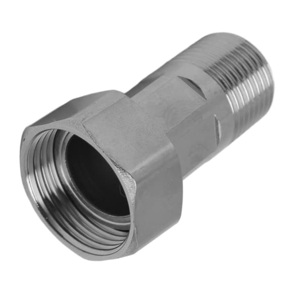 Rørfitting i rustfrit stål VVS Stødskjøt Adapter Spa Boblebad Komponenter Hardware G1/2 til G3/4