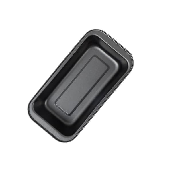3 st kakbröd bakform rektangulär nonstick bakform kolstål brödform svart 15 cm