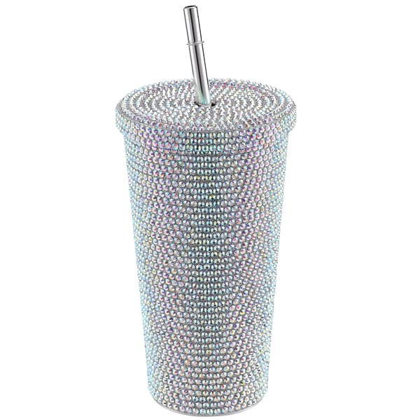 Rhinestone Vandflaske i Rustfrit Stål 500 ml til Kvinder