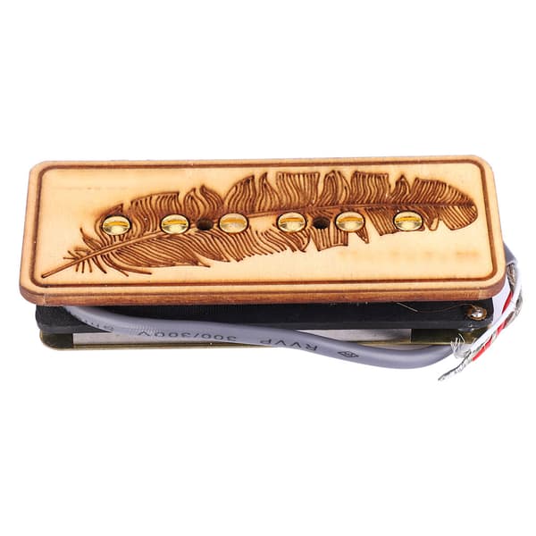 GMB213 Elgitarr Pickup Gitarr Stall Pickup & Hals Pickups Fjäder Trä SS