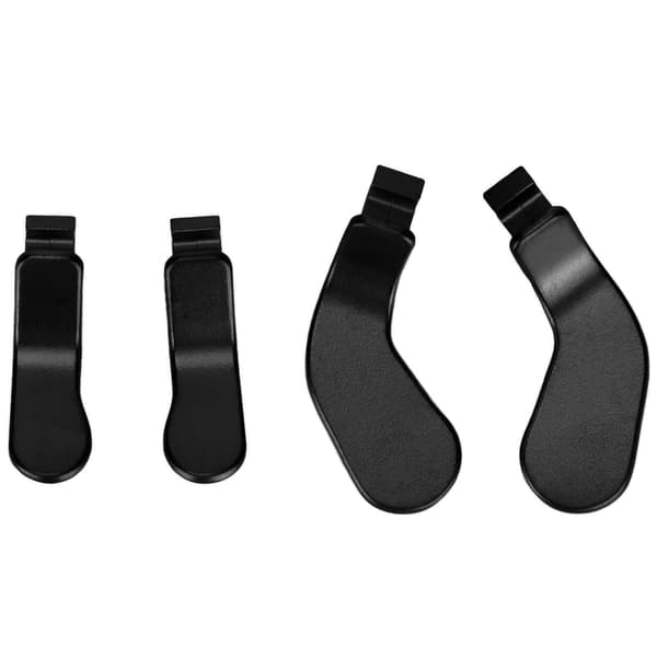 Erstatnings-tommelfingersticks i rustfrit stål til Xbox One Elite Controller Series 2 (sort, 4-pak)