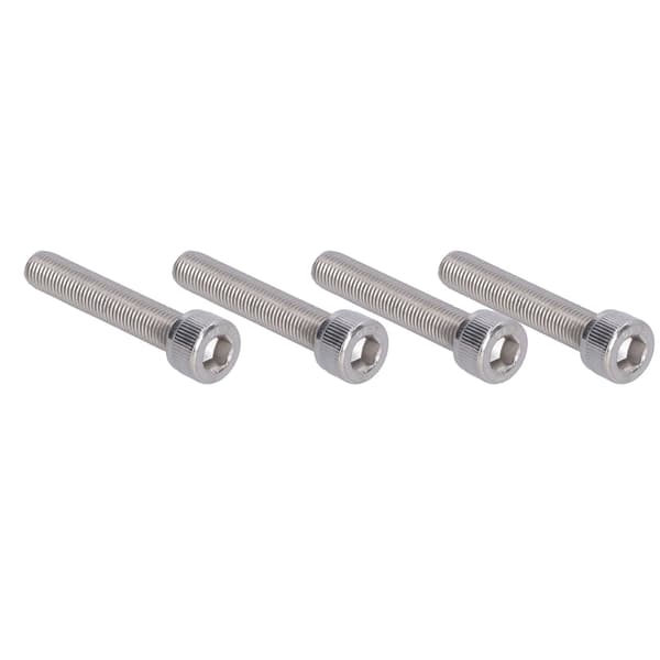 M10x55 A2 Sekskantbolt i rustfrit stål, 4-pak