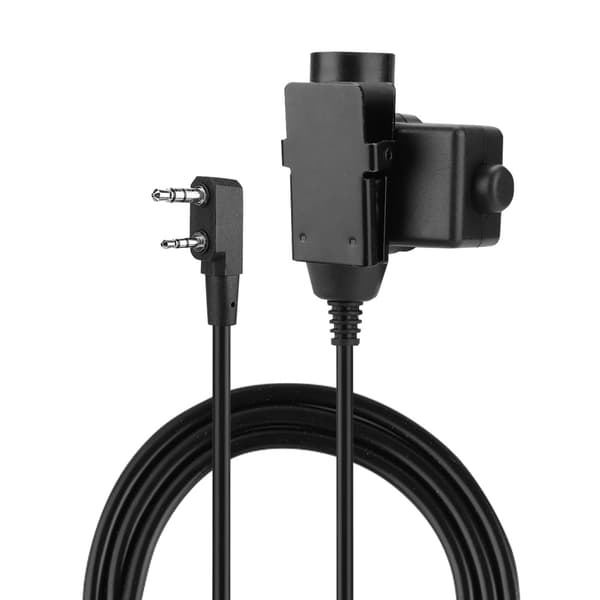 Z Tactical U94 PTT-kabel til BAOFENG UV5R - Støjreducerende headsetadapter