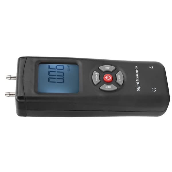 TL101 Digital Manometer Lufttryksmåler Differential Lufttrykstester Værktøj +5psi