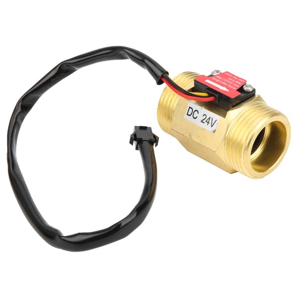Hall flödesmätare strömbrytare G1\" vattenflödessensor DC24V 2-50L/Min