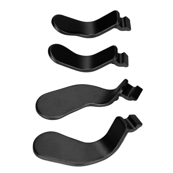 Erstatnings-tommelfingersticks i rustfrit stål til Xbox One Elite Controller Series 2 (sort, 4-pak)