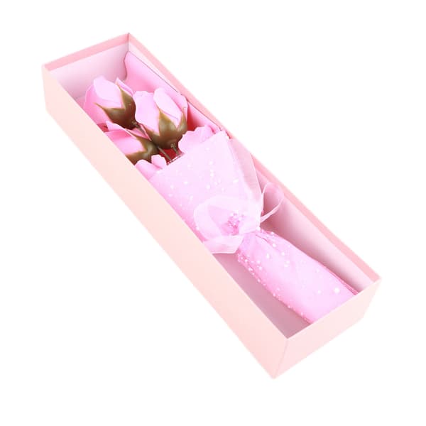 Simulering Tvålblommor Eva Mors Dag Presentförpackning Tvålrosor Blomlåda