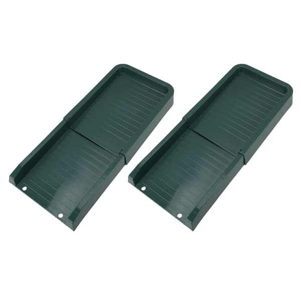 Stuprörsförlängning Splash Block, Väderbeständig PP, Utomhus Grön, 1-pack