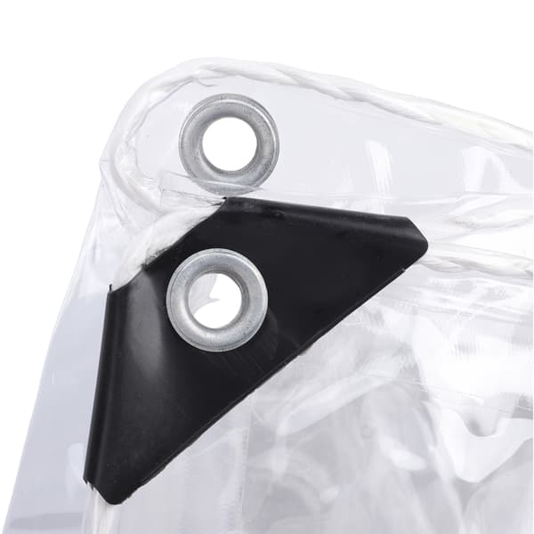 Transparent Kraftigt Hönshusskydd, Vindtät Vinterisolering, Allvädersskydd, 1-pack
