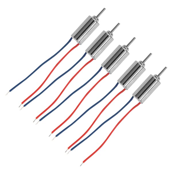 Högvarvig kärnlös mikromotor för modellleksak - 5-pack (4,5V DC)