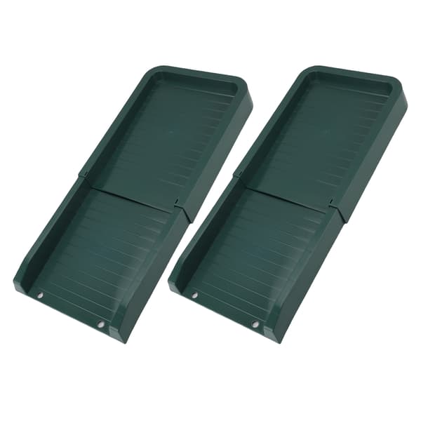 Stuprörsförlängning Splash Block, Väderbeständig PP, Utomhus Grön, 1-pack