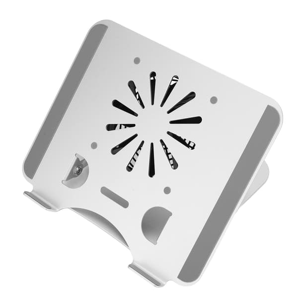 Bærbar kølestander 17 tommer aluminiumslegering hævbar foldbar bærbar med USB-baseventilator