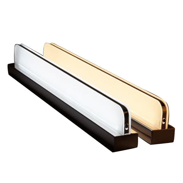 LED-vägglampor för sovrum badrumsspegelbelysning, 86-265V varmvit, 7W/42W, 2-pack