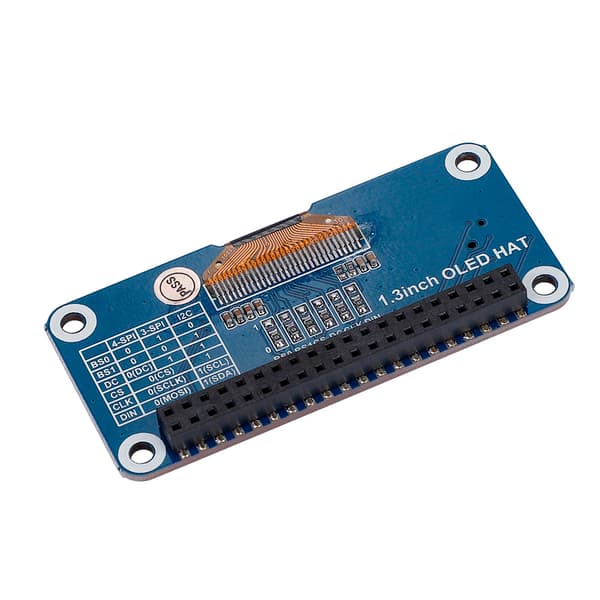 Raspberry Pi OLED Display Hat 2B/3B/Zero W Skærmmodul 128x64 I2C Mini Monitor