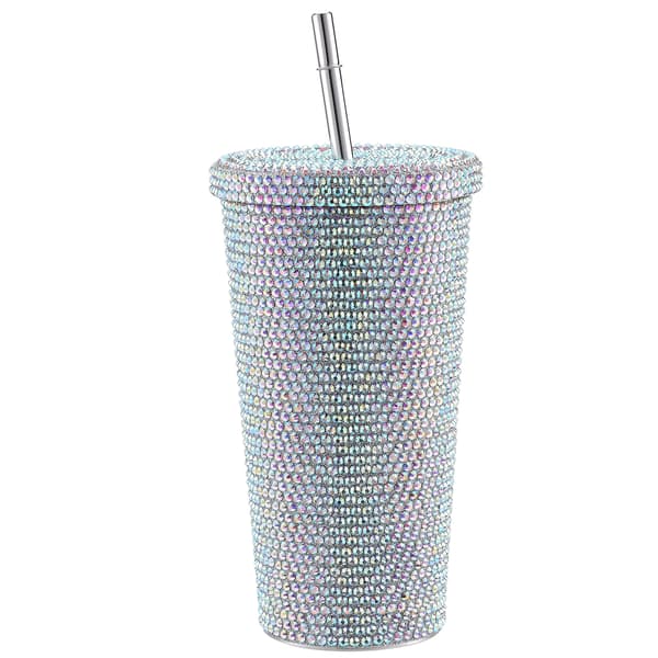 Rhinestone Vandflaske i Rustfrit Stål 500 ml til Kvinder