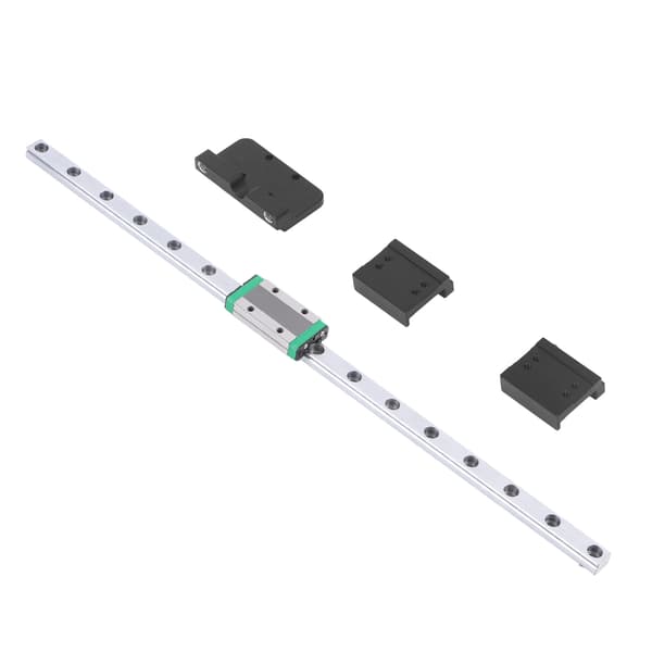 3D-printer X-akse skinne lineær guide kit tilbehør med skyderblok til Ender3 V2 PRO S1 S1PRO