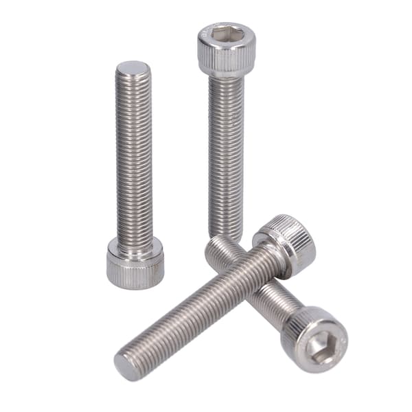 M10x55 A2 Sekskantbolt i rustfrit stål, 4-pak