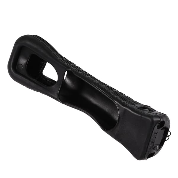 MotionPlus Sensoradapter til Nintendo Wii Remote, Sort Silikonecover, Beskyttelsesetui til Wii Controller