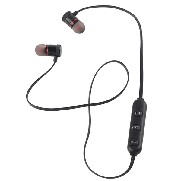 Trådlösa Bluetooth Sport-hörlurar för iPhone Android - Svart