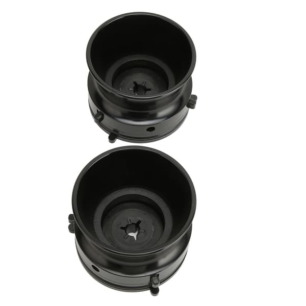 10\" poleret aluminiumslegering universal NAB navadapterpar til Studer ReVox Akai Teac