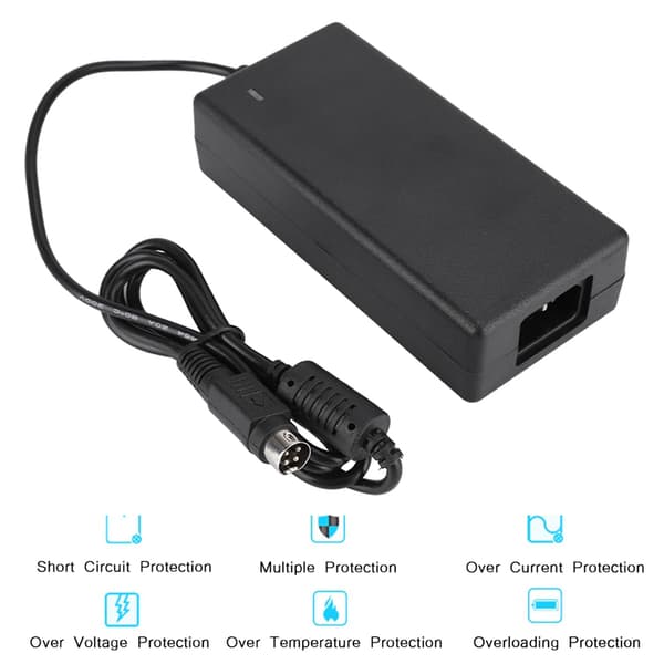 Kraftfuld 12V 5A AC/DC Oplader til Bærbar Computer, Notebook Strømforsyning, 60W Adapter, Bærbar Computeropladning