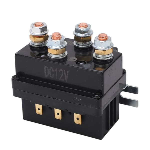 Spilrelæ 12V Messingspole Kontaktor Elektronisk Komponent Tilbehør til Biler
