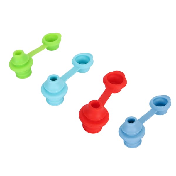 4-pack silikonpipmugglock, pipar för småbarn