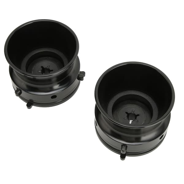 10\" poleret aluminiumslegering universal NAB navadapterpar til Studer ReVox Akai Teac