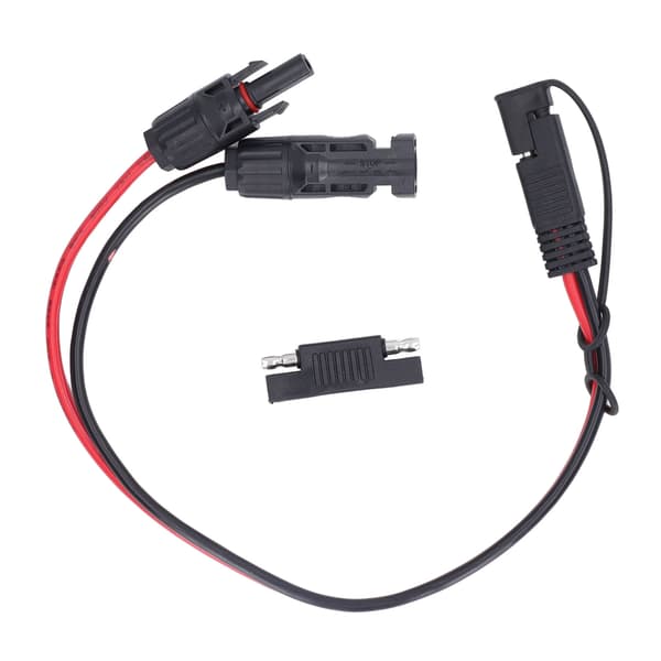 Solpanel Forbindelseskabel 12AWG PVC Kobber Solpanel til SAE Adapter til Motorcykler Biler