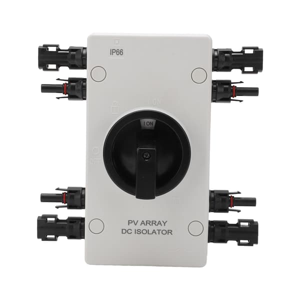 Solar PV Isolatorafbryder DC Afbryder 1000V 32A IP66 Vandtæt til Solcelleanlæg