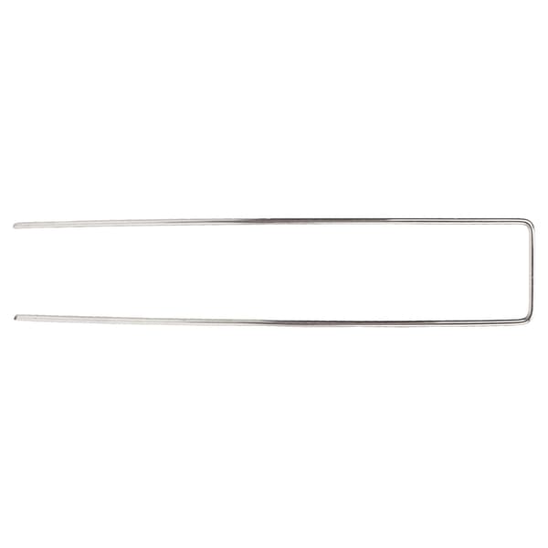 U-muotoiset galvanoidut puutarhapanokset, 100 kpl, 3 mm paksu