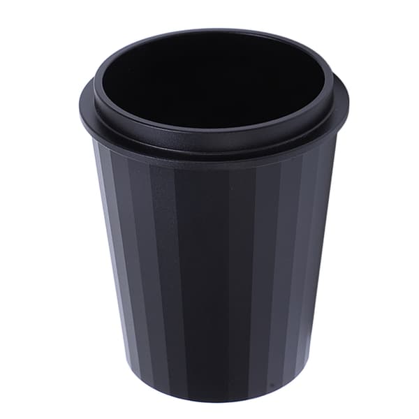 51 mm aluminium espresso doseringskop pulverføder til kaffekværn brygger sort