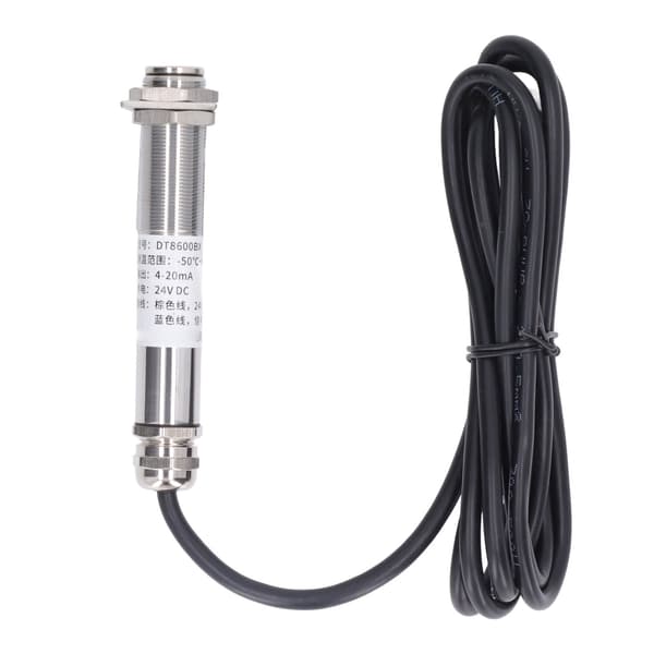 Berøringsfrit Infrarødt Termometer 20:1 -50°C til 600°C Pyrometer Probe til Metallurgi DC24V