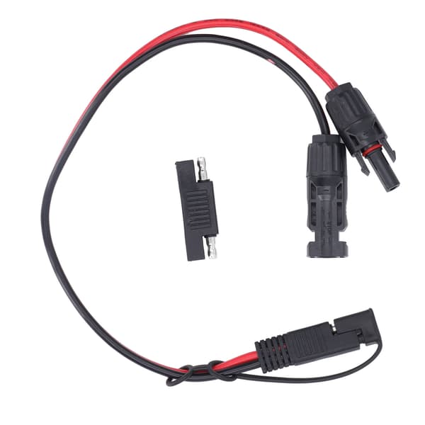 Solpanel Forbindelseskabel 12AWG PVC Kobber Solpanel til SAE Adapter til Motorcykler Biler