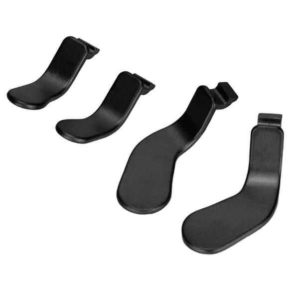 Erstatnings-tommelfingersticks i rustfrit stål til Xbox One Elite Controller Series 2 (sort, 4-pak)