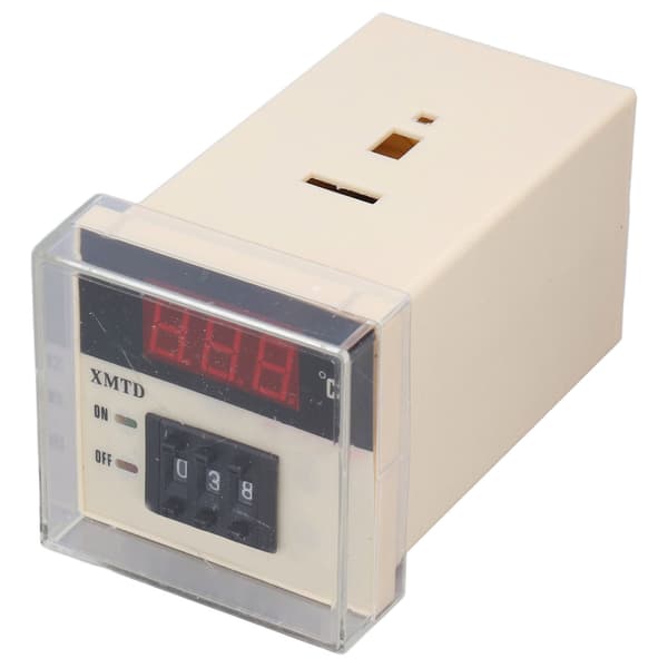 Digital Temp Controller XMTD-2001 LCD Display 0-399°C 220V Termostat Regulator