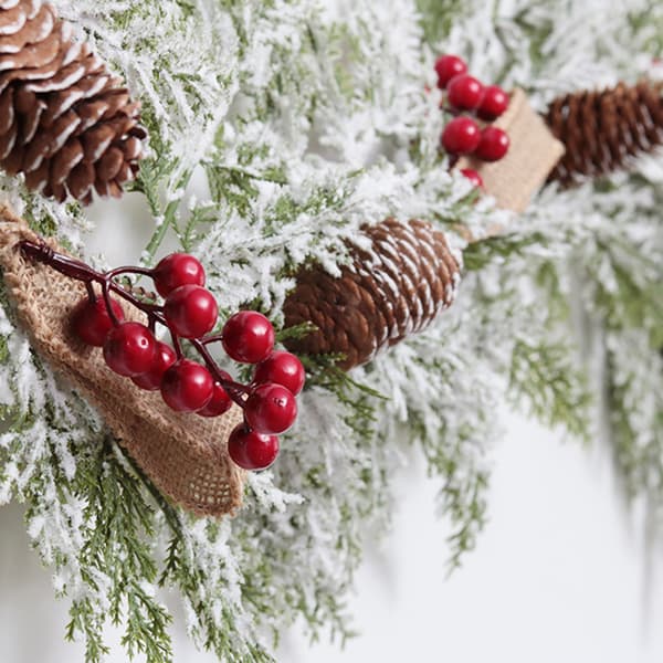 Juleguirlande Festlig Julepynt til Hjemmet