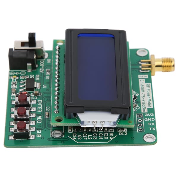 RF-effektmåler Digital Display Signal Dæmpningstestermodul 1M-8G