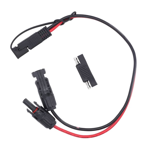 Solpanel Forbindelseskabel 12AWG PVC Kobber Solpanel til SAE Adapter til Motorcykler Biler