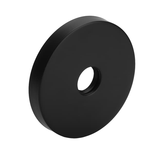 304 rustfrit stål brusearm flange dækplade G1/2in rør udskiftning sort