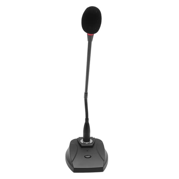 Svanehals kondensatormikrofon XLR-stik Bordmikrofon til foredrag konferencer videomøder